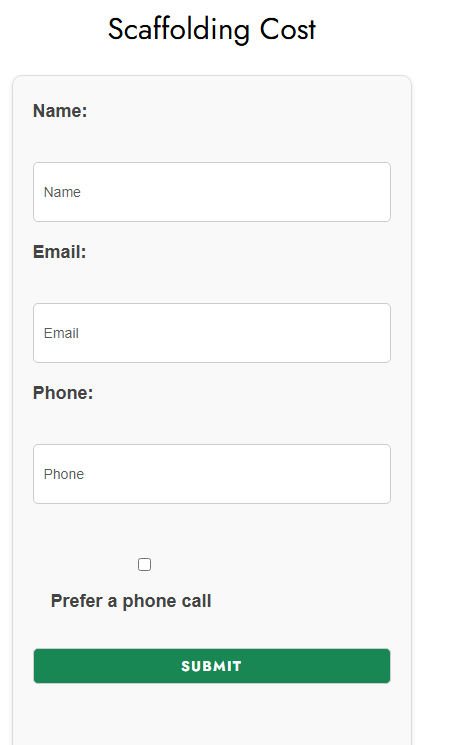 Step 2 personal information